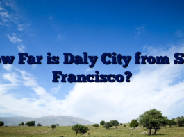 How Far is Daly City from San Francisco?